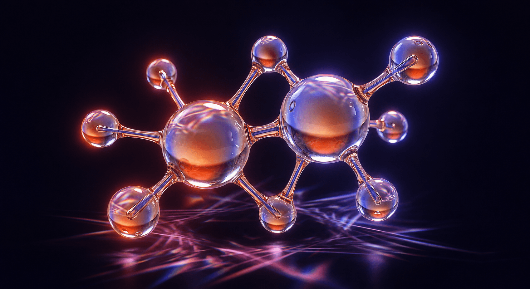 Glass connected nodes · Oder approach