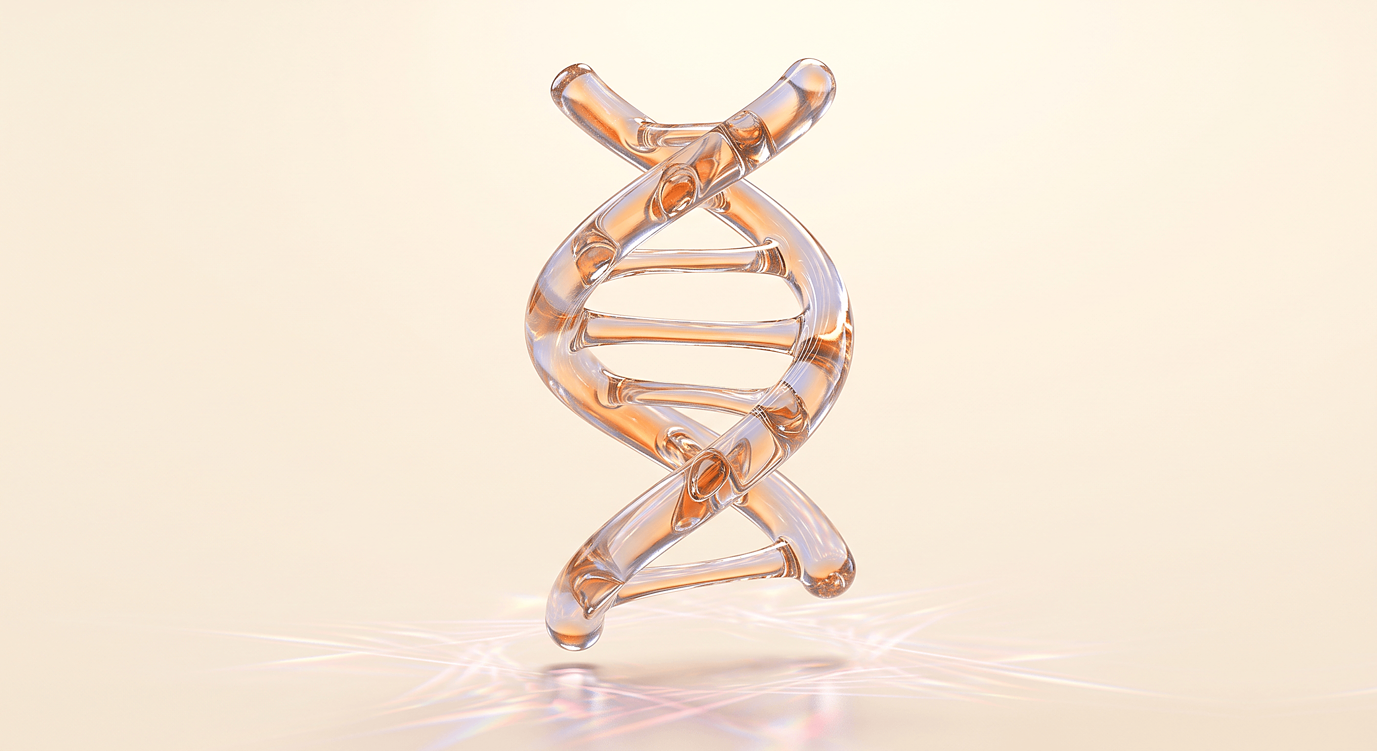 Glass DNA helix · Oder evolution